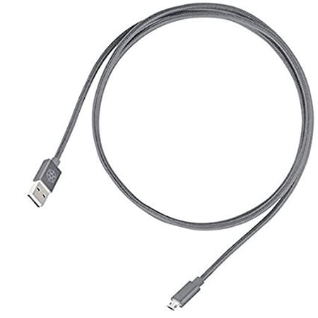Silverstone Reversible USB-A to Micro-B Cable - Charcoal CPU01C-1800